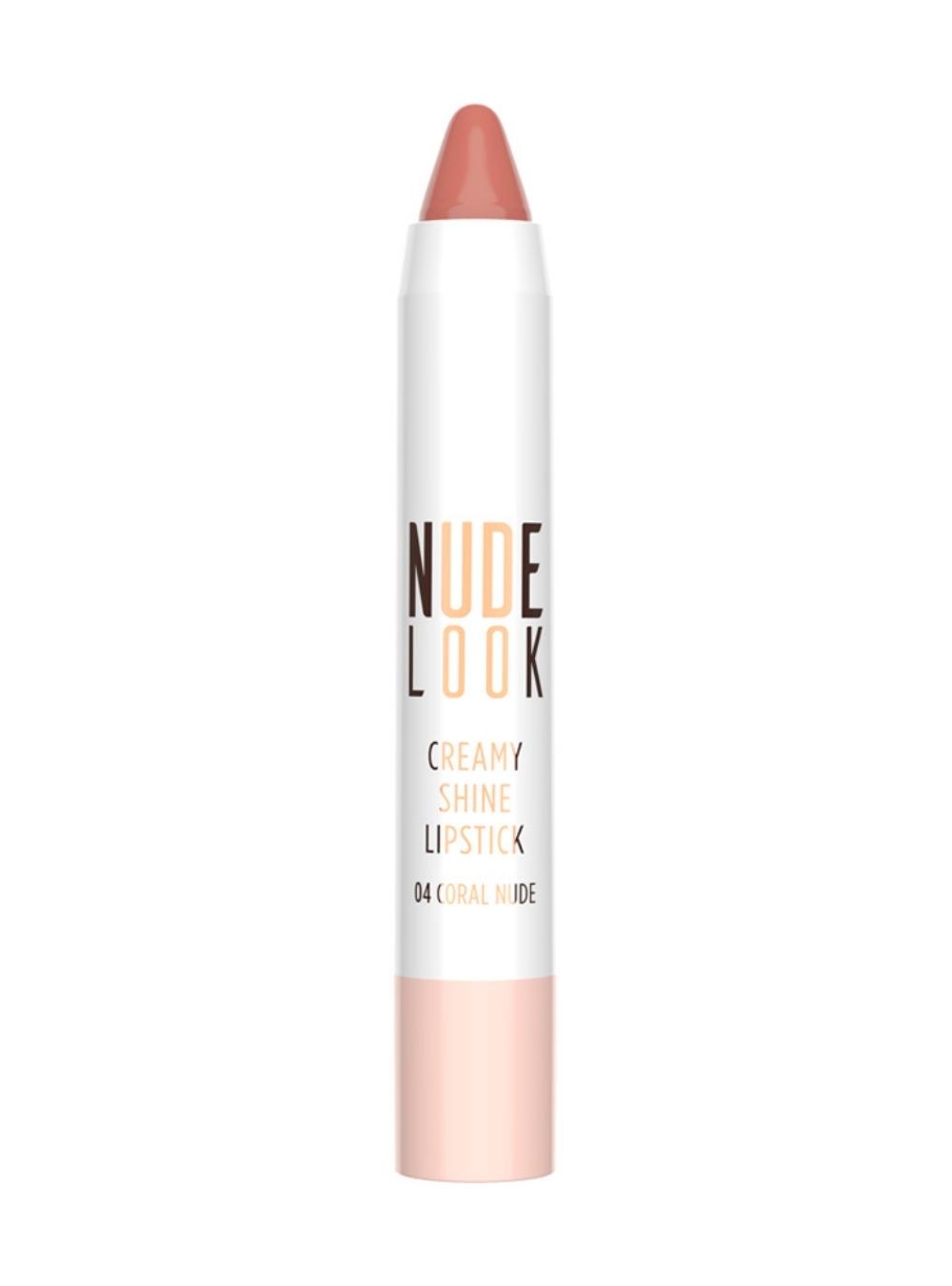 CELESTY - Product Catalog - NL Creamy Shine Lipstick No:04 Coral Nude